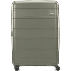 American Tourister Light Max Large 82cm Hardside Suitcase Khaki 48200