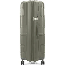 American Tourister Light Max Large 82cm Hardside Suitcase Khaki 48200 -Travel Storage Shop lrg 1025