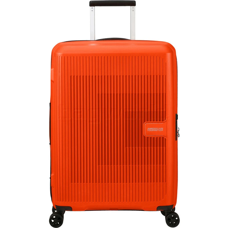 American Tourister Aerostep Medium 67cm Hardside Suitcase Bright Orange 46820 1 American Tourister Aerostep Medium 67cm Hardside Suitcase Bright Orange 46820
