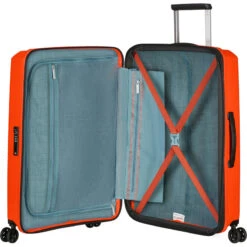 American Tourister Aerostep Medium 67cm Hardside Suitcase Bright Orange 46820 10 American Tourister Aerostep Medium 67cm Hardside Suitcase Bright Orange 46820 -Travel Storage Shop lrg 1045