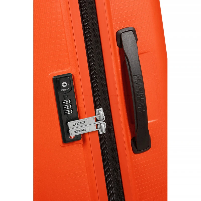 American Tourister Aerostep Medium 67cm Hardside Suitcase Bright Orange 46820 6 American Tourister Aerostep Medium 67cm Hardside Suitcase Bright Orange 46820 - Image 6