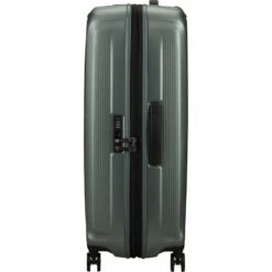 Samsonite Nuon Large 75cm Hardside Suitcase Matt Sage Khaki 34402 -Travel Storage Shop lrg 1061