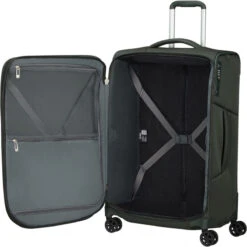 Samsonite Respark Medium 67cm Softside Suitcase Forrest Green 43330 11 Samsonite Respark Medium 67cm Softside Suitcase Forrest Green 43330 -Travel Storage Shop lrg 1082