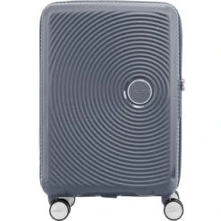 American Tourister Curio 2 Small/Cabin 55cm Hardside Suitcase Stone Blue 45138