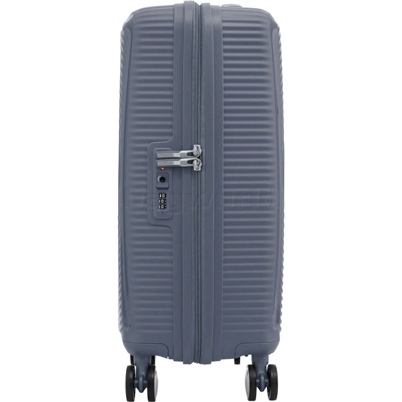 American Tourister Curio 2 Small/Cabin 55cm Hardside Suitcase Stone Blue 45138 3 American Tourister Curio 2 Small/Cabin 55cm Hardside Suitcase Stone Blue 45138 - Image 3