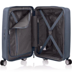 American Tourister Curio 2 Small/Cabin 55cm Hardside Suitcase Stone Blue 45138 9 American Tourister Curio 2 Small/Cabin 55cm Hardside Suitcase Stone Blue 45138 -Travel Storage Shop lrg 1086