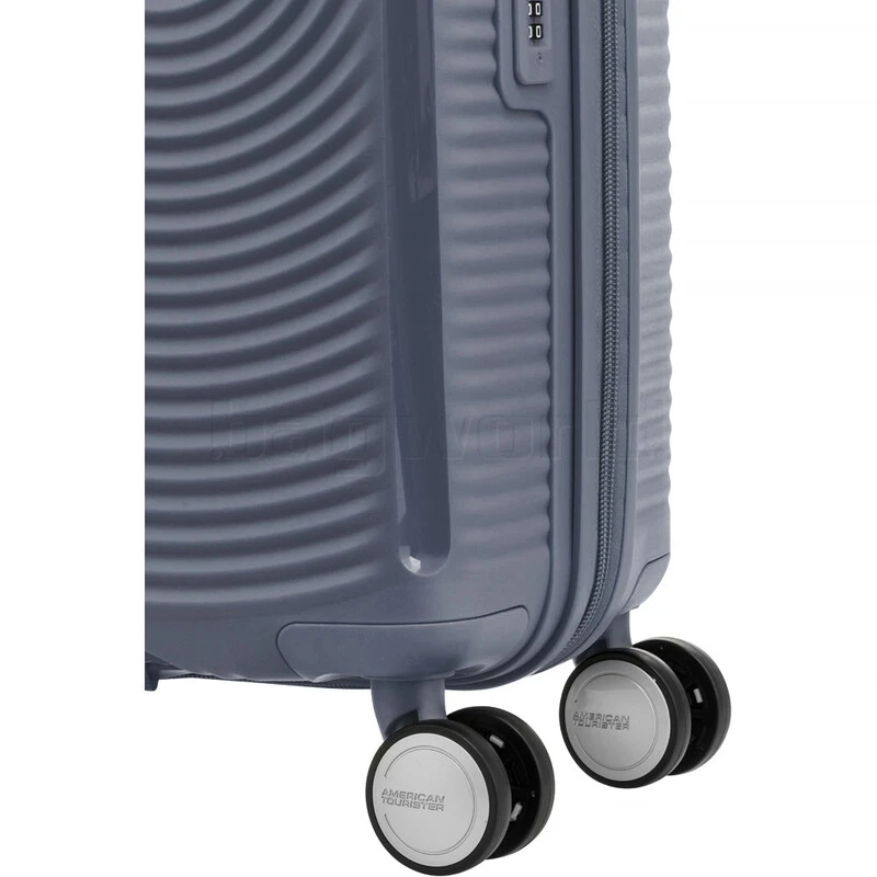 American Tourister Curio 2 Small/Cabin 55cm Hardside Suitcase Stone Blue 45138 6 American Tourister Curio 2 Small/Cabin 55cm Hardside Suitcase Stone Blue 45138 - Image 6