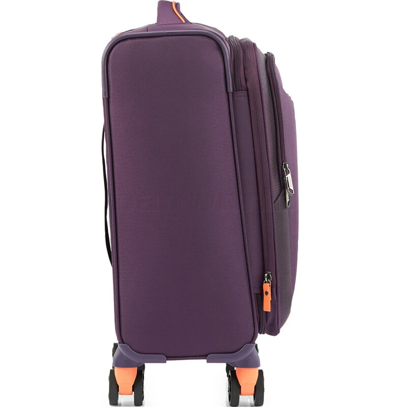 American Tourister Applite 4 Eco Small/Cabin 55cm Softside Suitcase Purple 45822 4 American Tourister Applite 4 Eco Small/Cabin 55cm Softside Suitcase Purple 45822 - Image 4