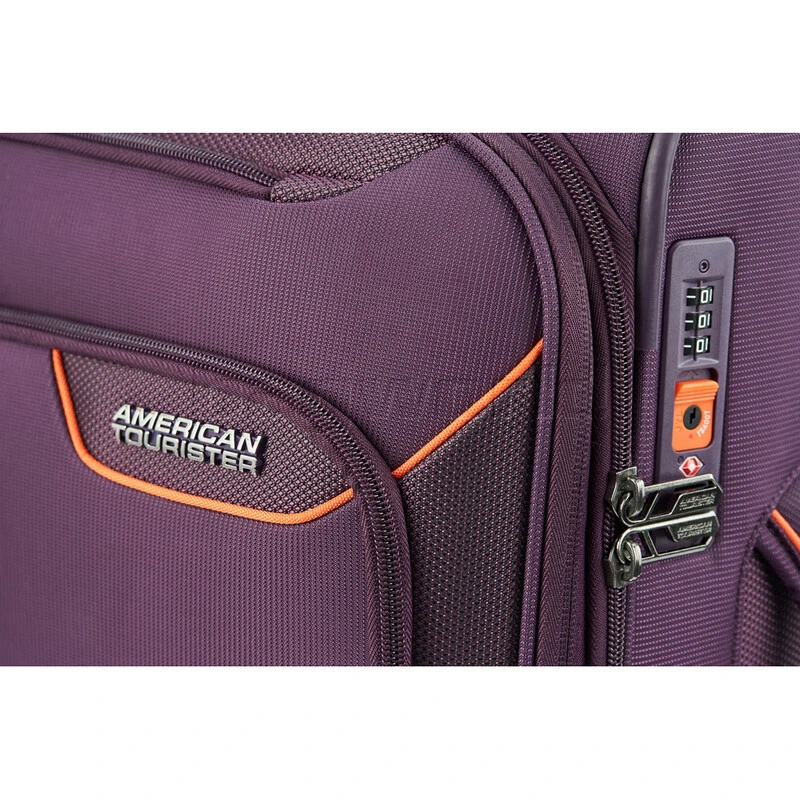 American Tourister Applite 4 Eco Small/Cabin 55cm Softside Suitcase Purple 45822 6 American Tourister Applite 4 Eco Small/Cabin 55cm Softside Suitcase Purple 45822 - Image 6