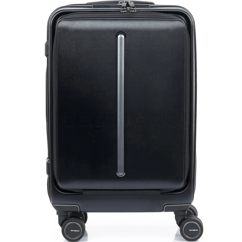 Samsonite Beamix 15.6" Laptop & Tablet Small/Cabin 55cm Front Pocket Hardside Suitcase Black 47130 1 Samsonite Beamix 15.6" Laptop & Tablet Small/Cabin 55cm Front Pocket Hardside Suitcase Black 47130