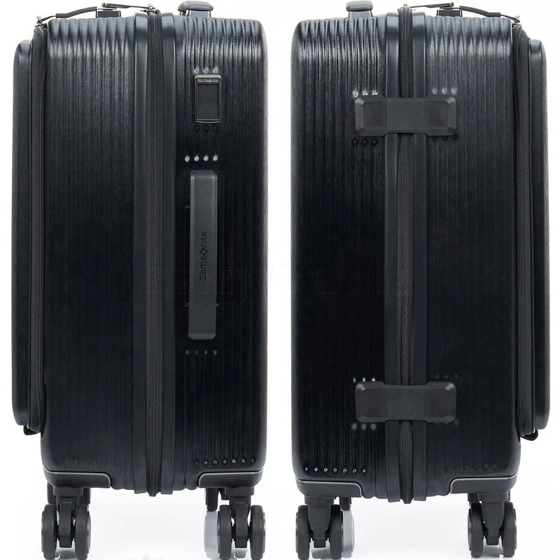 Samsonite Beamix 15.6" Laptop & Tablet Small/Cabin 55cm Front Pocket Hardside Suitcase Black 47130 3 Samsonite Beamix 15.6" Laptop & Tablet Small/Cabin 55cm Front Pocket Hardside Suitcase Black 47130 - Image 3