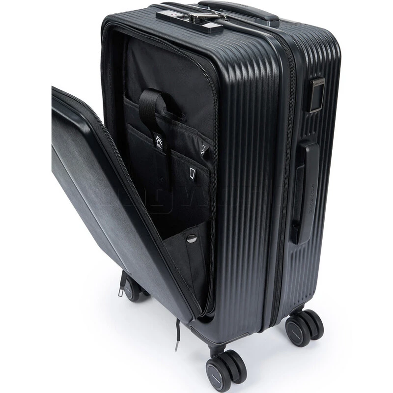 Samsonite Beamix 15.6" Laptop & Tablet Small/Cabin 55cm Front Pocket Hardside Suitcase Black 47130 5 Samsonite Beamix 15.6" Laptop & Tablet Small/Cabin 55cm Front Pocket Hardside Suitcase Black 47130 - Image 5