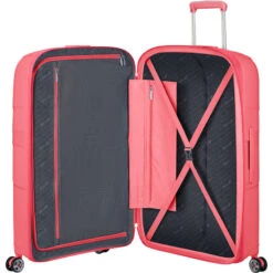 American Tourister Starvibe Large 77cm Hardside Suitcase Sun Kissed Coral 46372 -Travel Storage Shop lrg 1135