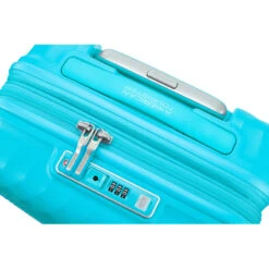 American Tourister Squasem Small/Cabin 55cm Hardside Suitcase Aqua Blue 45745 -Travel Storage Shop lrg 1142