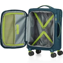 American Tourister Applite 4 Eco Small/Cabin 55cm Softside Suitcase Varsity 45822 -Travel Storage Shop lrg 1147