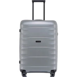 Qantas Dallas Large 75cm Hardside Suitcase Silver 38075