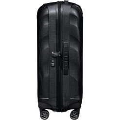 Samsonite C-Lite Medium 69cm Hardside Suitcase Black 22860 -Travel Storage Shop lrg 1169