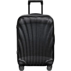Samsonite C-Lite Small/Cabin 55cm Hardside Suitcase Black 22859