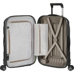 Samsonite C-Lite Small/Cabin 55cm Hardside Suitcase Black 22859 -Travel Storage Shop lrg 1189