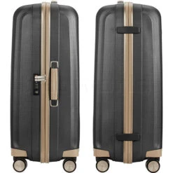 Samsonite Lite-Cube Prime Large 76cm Hardside Suitcase Matt Graphite 15675 -Travel Storage Shop lrg 1217