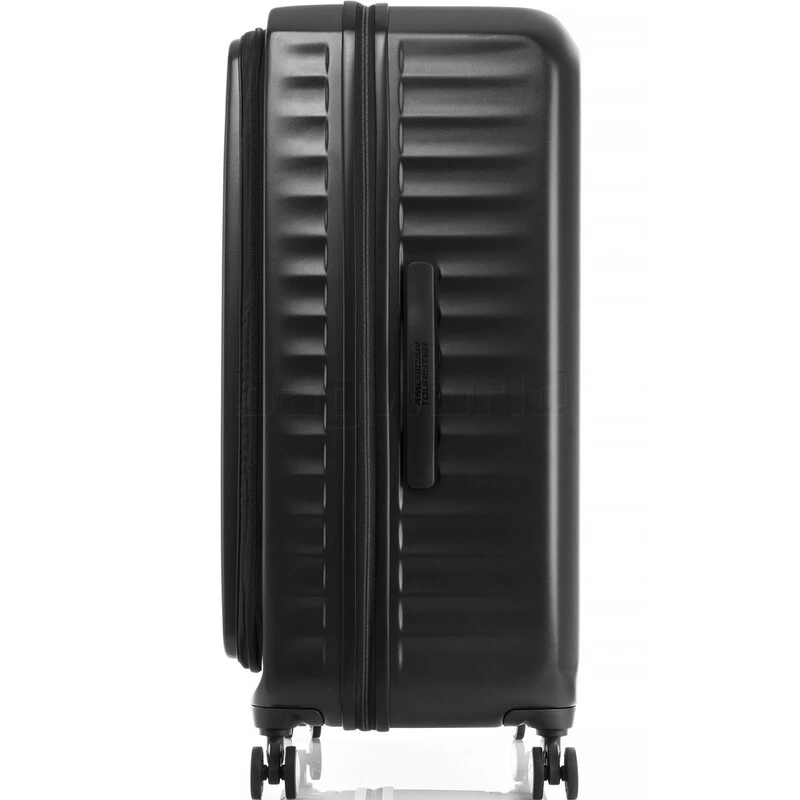 American Tourister Frontec Large 79cm Hardside Suitcase Jet Black 43508 3 American Tourister Frontec Large 79cm Hardside Suitcase Jet Black 43508 - Image 3