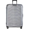 Samsonite Proxis Hardside Suitcase Set Of 3 Silver 26035, 26042, 26043 With FREE Worldwide USB Charging Adaptor 86350