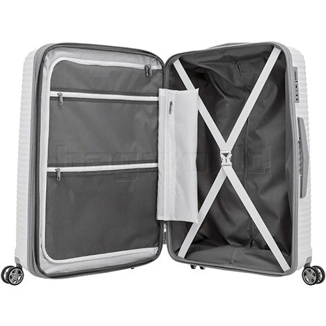 Samsonite Varro Large 75cm Hardside Suitcase White 12421 5 Samsonite Varro Large 75cm Hardside Suitcase White 12421 - Image 5