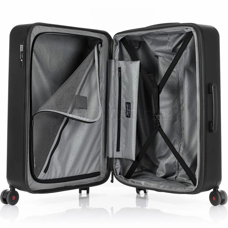 Samsonite Red Toiis C Hardside Suitcase Set Of 3 Ink Black 33615, 33616, 33617 With FREE Worldwide USB Charging Adaptor 86350 4 Samsonite Red Toiis C Hardside Suitcase Set Of 3 Ink Black 33615, 33616, 33617 With FREE Worldwide USB Charging Adaptor 86350 - Image 4