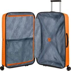 American Tourister Airconic Hardside Suitcase Set Of 3 Mango Orange 28186, 28187, 28188 With FREE Worldwide USB Charging Adaptor 86350 -Travel Storage Shop lrg 1321