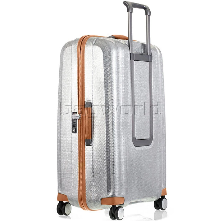 Samsonite Lite-Cube Deluxe Medium 68cm Hardside Suitcase Aluminium 61243 1 Samsonite Lite-Cube Deluxe Medium 68cm Hardside Suitcase Aluminium 61243