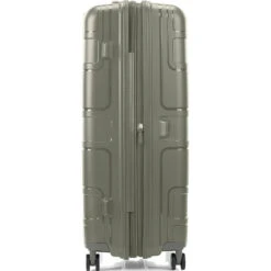 American Tourister Light Max Hardside Suitcase Set Of 3 Khaki 48198, 48199, 48200 With FREE Worldwide USB Charging Adaptor 86350 -Travel Storage Shop lrg 1385