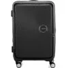 American Tourister Curio Book Opening Large 75cm Hardside Suitcase Black 48234