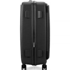 American Tourister Curio Book Opening Large 75cm Hardside Suitcase Black 48234 -Travel Storage Shop lrg 1391