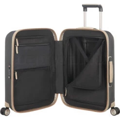 Samsonite Lite-Cube Prime Small/Cabin 55cm Hardside Suitcase Matt Graphite 15672 -Travel Storage Shop lrg 1415
