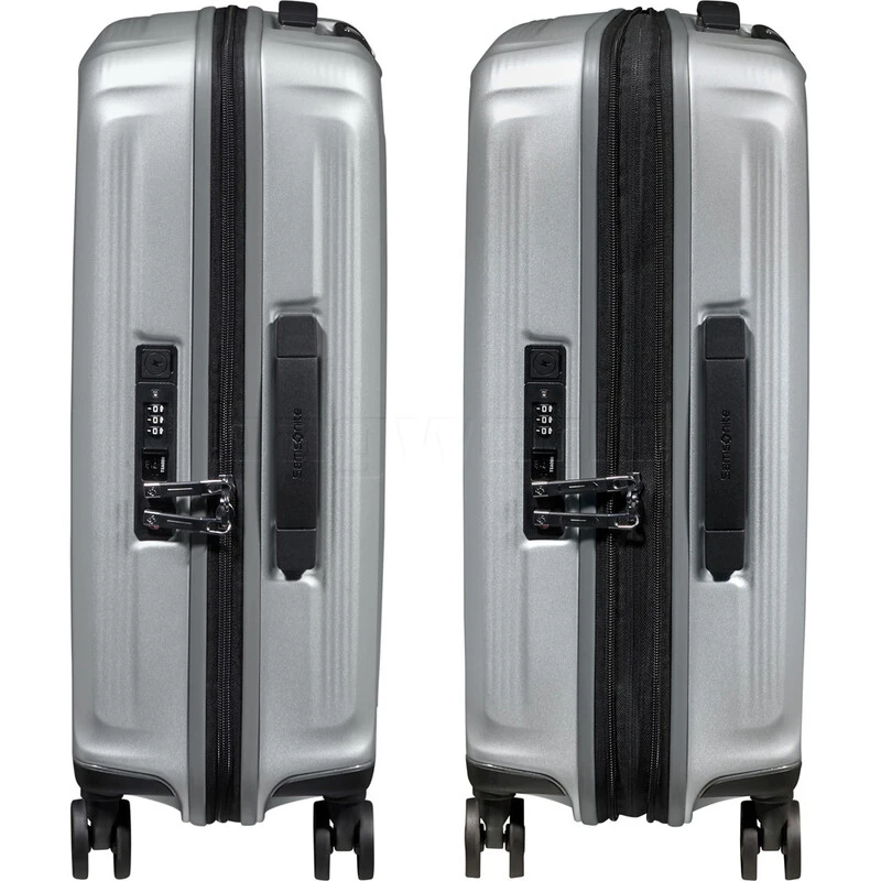 Samsonite Nuon Small/Cabin 55cm Hardside Suitcase Matt Silver 34399 3 Samsonite Nuon Small/Cabin 55cm Hardside Suitcase Matt Silver 34399 - Image 3