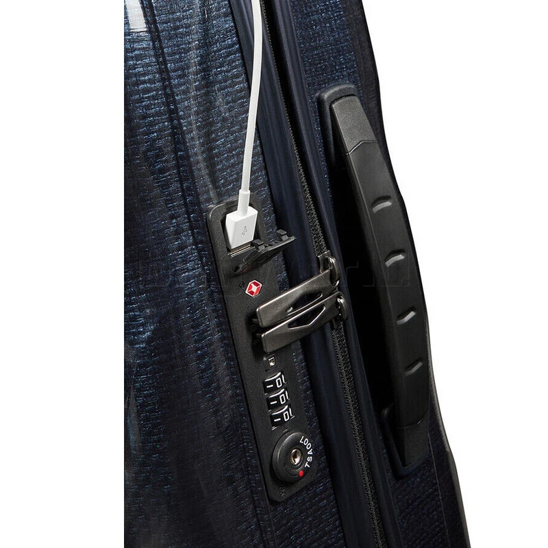 Samsonite C-Lite Small/Cabin 55cm Hardside Suitcase Midnight 22859 6 Samsonite C-Lite Small/Cabin 55cm Hardside Suitcase Midnight 22859 - Image 6