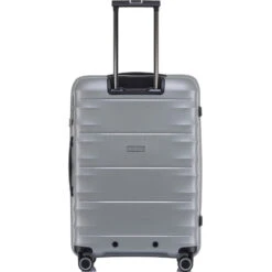 Qantas Dallas Medium 66cm Hardside Suitcase Silver 38065 -Travel Storage Shop lrg 1450