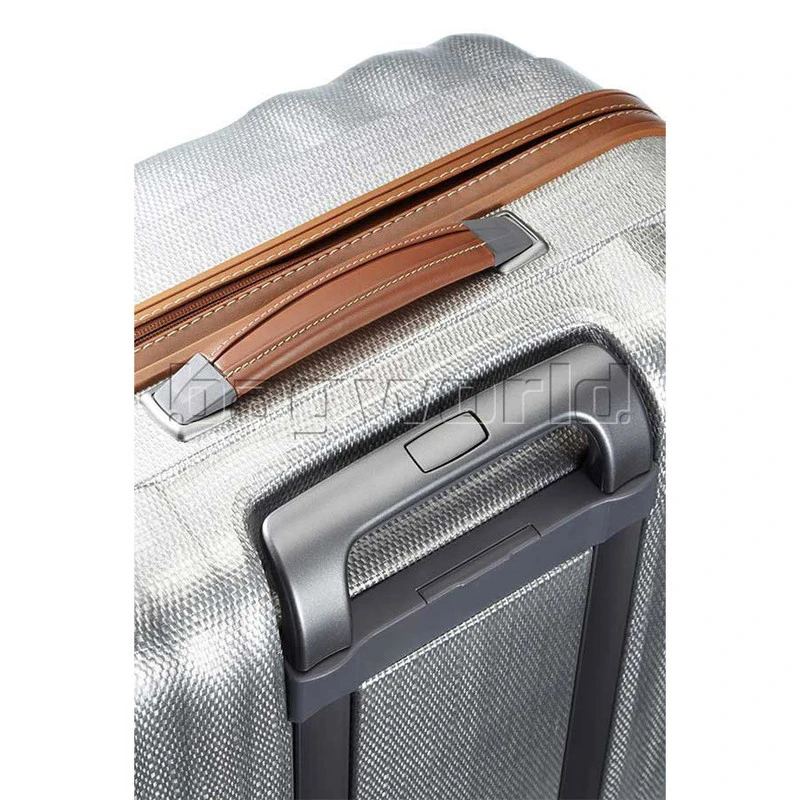 Samsonite Lite-Cube Deluxe Hardside Suitcase Set Of 3 Aluminium 61242, 61243, 61245 With FREE Worldwide USB Charging Adaptor 86350 3 Samsonite Lite-Cube Deluxe Hardside Suitcase Set Of 3 Aluminium 61242, 61243, 61245 With FREE Worldwide USB Charging Adaptor 86350 - Image 3