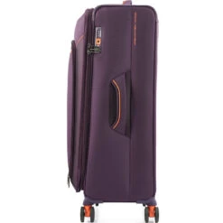 American Tourister Applite 4 Eco Large 82cm Softside Suitcase Purple 45824 -Travel Storage Shop lrg 1486