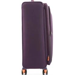 American Tourister Applite 4 Eco Large 82cm Softside Suitcase Purple 45824 -Travel Storage Shop lrg 1487