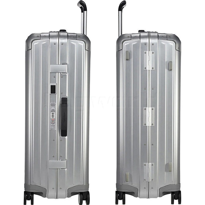 Samsonite Lite-Box ALU Hardside Suitcase Set Of 3 Aluminium 22705, 22706, 22707 With FREE Worldwide USB Charging Adaptor 86350 3 Samsonite Lite-Box ALU Hardside Suitcase Set Of 3 Aluminium 22705, 22706, 22707 With FREE Worldwide USB Charging Adaptor 86350 - Image 3