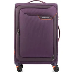 American Tourister Applite 4 Eco Medium 71cm Softside Suitcase Purple 45823