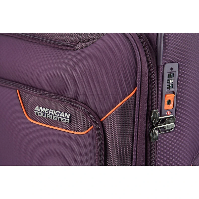 American Tourister Applite 4 Eco Medium 71cm Softside Suitcase Purple 45823 6 American Tourister Applite 4 Eco Medium 71cm Softside Suitcase Purple 45823 - Image 6