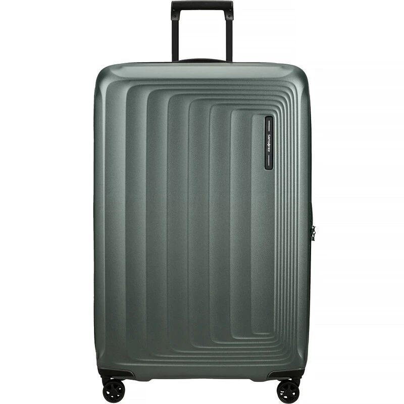Samsonite Nuon Hardside Suitcase Set Of 3 Matt Sage Khaki 34399, 34402, 34403 With FREE Worldwide USB Charging Adaptor 86350 1 Samsonite Nuon Hardside Suitcase Set Of 3 Matt Sage Khaki 34399, 34402, 34403 With FREE Worldwide USB Charging Adaptor 86350