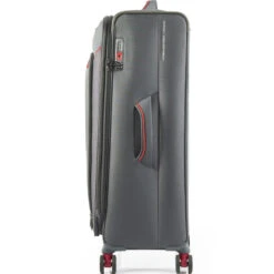 American Tourister Applite 4 Eco Large 82cm Softside Suitcase Grey 45824 -Travel Storage Shop lrg 1570