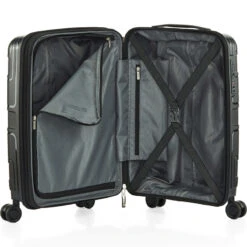 American Tourister Light Max Small/Cabin 55cm Hardside Suitcase Black 48198 -Travel Storage Shop lrg 1578