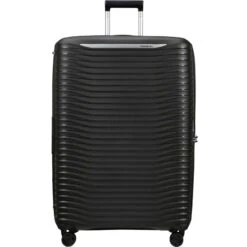 Samsonite Upscape Hardside Suitcase Set Of 3 Black 43108, 43110, 43111 With FREE Worldwide USB Charging Adaptor 86350
