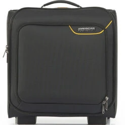 American Tourister Applite 4 Eco Underseater 14.1" Laptop/Tablet Small/Cabin 43cm Softside Suitcase Black 45825