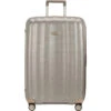 Samsonite Lite-Cube Prime Hardside Suitcase Set Of 3 Matt Ivory Gold 15672, 15675, 15676 With FREE Worldwide USB Charging Adaptor 86350