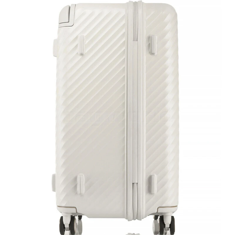 Samsonite Stem Trunk Medium 70cm Hardside Suitcase Ivory 34887 4 Samsonite Stem Trunk Medium 70cm Hardside Suitcase Ivory 34887 - Image 4